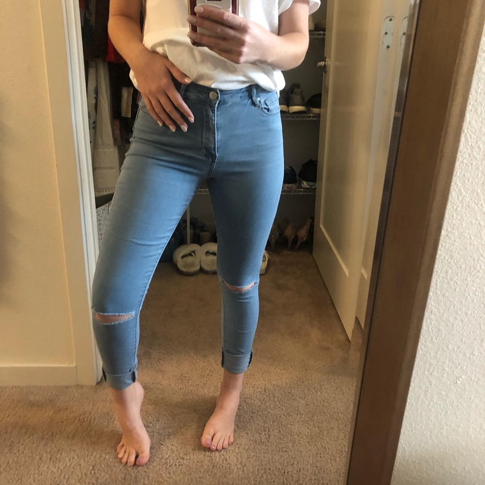 Super High Rise Skinny Jeans